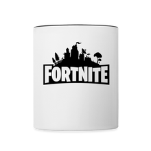 Load image into Gallery viewer, Fortnite Coffee Mug - white/black