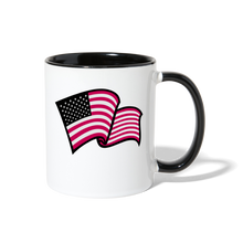Load image into Gallery viewer, God Bless America Coffee Mug - white/black