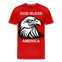 Load image into Gallery viewer, God Bless America Unisex T-Shirt - red
