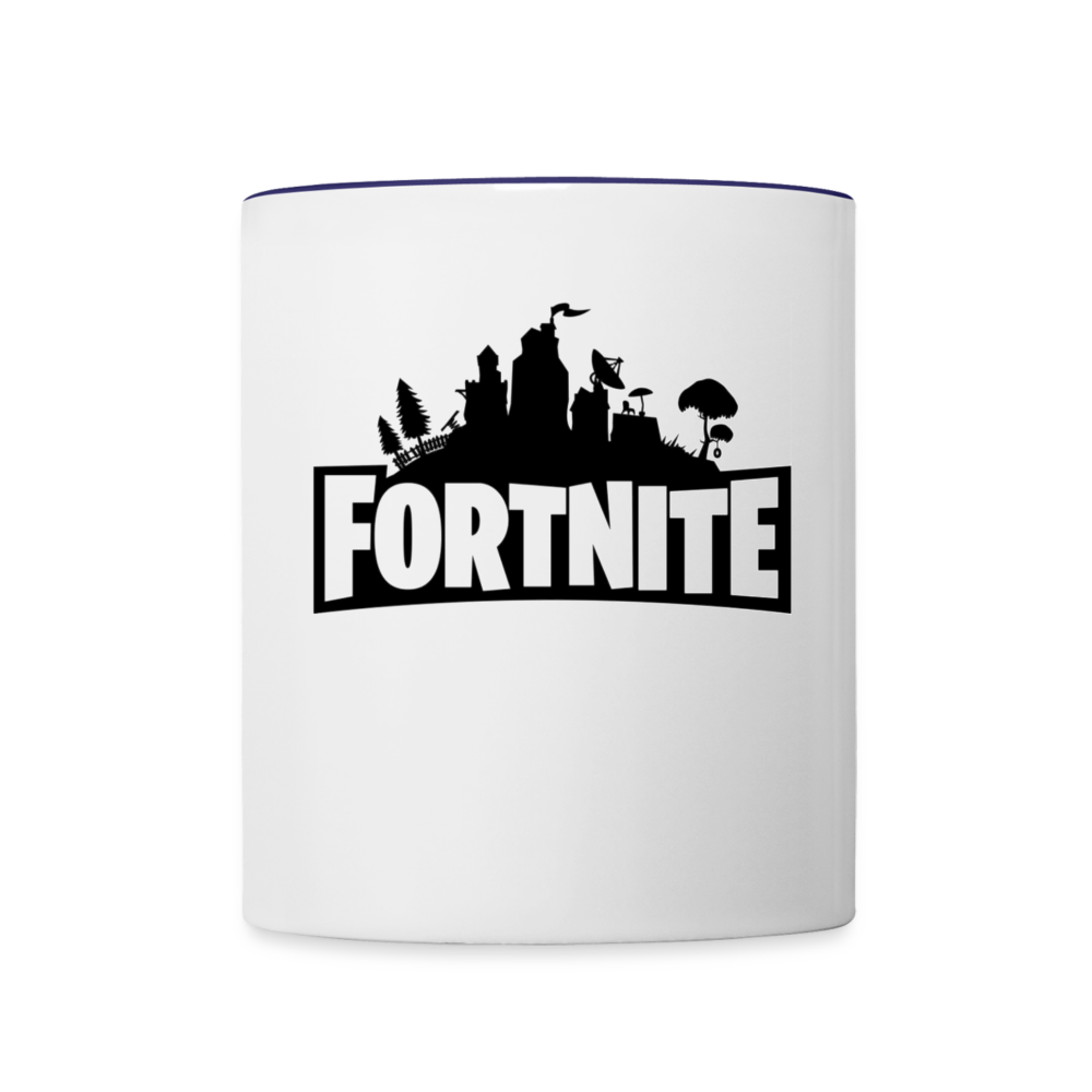 Fortnite Coffee Mug - white/cobalt blue