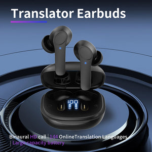 144 Languages AI Translator Earbuds Pro