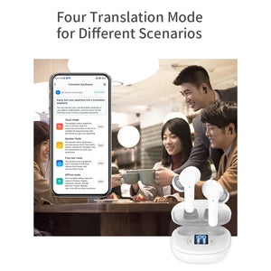 144 Languages AI Translator Earbuds Pro