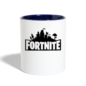 Fortnite Coffee Mug - white/cobalt blue
