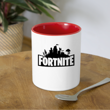 Load image into Gallery viewer, Fortnite Coffee Mug - white/red
