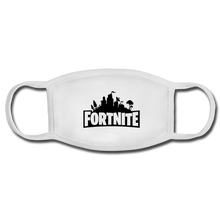 Load image into Gallery viewer, Fortnite Face Mask - white/white

