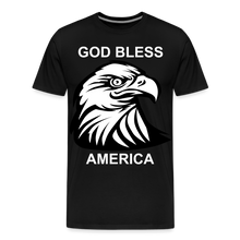 Carica l&#39;immagine nel visualizzatore di Gallery, God Bless America Unisex T-Shirt - black
