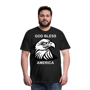 God Bless America Unisex T-Shirt - black