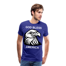 Carica l&#39;immagine nel visualizzatore di Gallery, God Bless America Unisex T-Shirt - royal blue

