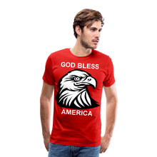 Carica l&#39;immagine nel visualizzatore di Gallery, God Bless America Unisex T-Shirt - red
