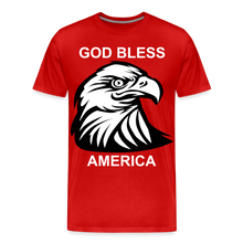 Carica l&#39;immagine nel visualizzatore di Gallery, God Bless America Unisex T-Shirt - red
