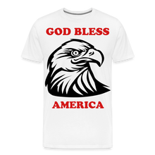Carica l&#39;immagine nel visualizzatore di Gallery, God Bless America Unisex T-Shirt - white

